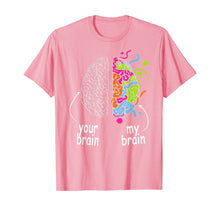 Load image into Gallery viewer, Neurodiversity brain Gift idea for Dyslexia ADHD Autism ASD T-Shirt