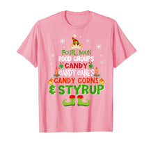 Load image into Gallery viewer, Funny shirts V-neck Tank top Hoodie sweatshirt usa uk au ca gifts for Four Main Food Groups Elf Christmas T-Shirt 1209938