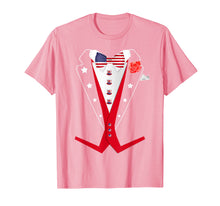 Load image into Gallery viewer, Funny shirts V-neck Tank top Hoodie sweatshirt usa uk au ca gifts for 4th of July Tuxedo TShirt American Patriotic Suit Boy Mens T-Shirt 1121624