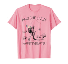 Load image into Gallery viewer, Funny shirts V-neck Tank top Hoodie sweatshirt usa uk au ca gifts for Women And She Lived Happily Ever After Hiking Lover T-shirt 1618964