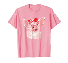 Load image into Gallery viewer, Funny shirts V-neck Tank top Hoodie sweatshirt usa uk au ca gifts for Pig Bandana cute t-shirt for Girl and Women Pig Lover Gifts 885017