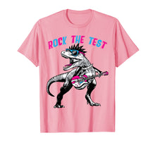 Load image into Gallery viewer, Funny shirts V-neck Tank top Hoodie sweatshirt usa uk au ca gifts for Rock The Test T Shirt Dinosaur T-rex Shirt Gifts 805567