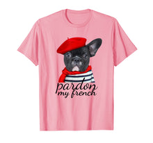 Load image into Gallery viewer, Funny shirts V-neck Tank top Hoodie sweatshirt usa uk au ca gifts for Pardon my french Bulldog Shirt Cute Frenchie T-Shirt 2285505