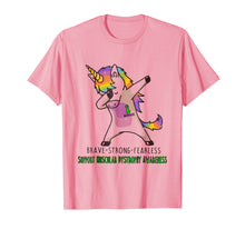 Load image into Gallery viewer, Funny shirts V-neck Tank top Hoodie sweatshirt usa uk au ca gifts for Brave strong Fearless Unicorn Muscular Dystrophy Shirt 2270599