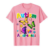Load image into Gallery viewer, Funny shirts V-neck Tank top Hoodie sweatshirt usa uk au ca gifts for Autism Awareness T-Shirt Butterfly Puzzle Pieces Gift 2395148