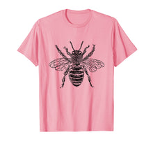Load image into Gallery viewer, Fun Graphic Bee T-Shirt Funny Biologist Queen Insect Tshirt