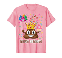 Load image into Gallery viewer, It's My Birthday Poop Emoji T-Shirt
