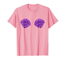 Load image into Gallery viewer, Mermaid Shell Top Festival Seashell Bra Party Shirt