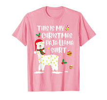 Load image into Gallery viewer, Funny shirts V-neck Tank top Hoodie sweatshirt usa uk au ca gifts for This Is My Christmas Llama Pajama Pyjama Top Christmas Gifts T-Shirt 225297
