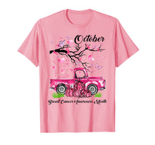 Load image into Gallery viewer, Pumpkin Pink Truck Breast Cancer Awareness Month October T-Shirt
