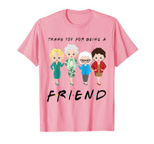 Load image into Gallery viewer, Womens Thank You ForBeing A Golden Friend Girls Christmas T-Shirt135930