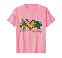Load image into Gallery viewer, Peace Love Patty's Day - Perfect Gift Patrick's Day T-Shirt-2279981