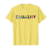 Load image into Gallery viewer, EQUALITY Equal Rights LGBTQ Ally Unity Pride Feminist TShirt274100