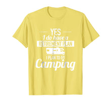 Load image into Gallery viewer, Funny shirts V-neck Tank top Hoodie sweatshirt usa uk au ca gifts for Camping Retirement Plan, Hiking, Nature, Funny - T-Shirt 3229961