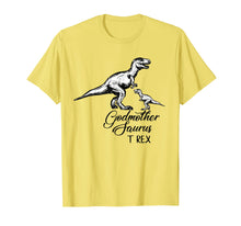 Load image into Gallery viewer, Funny shirts V-neck Tank top Hoodie sweatshirt usa uk au ca gifts for Godmother-Saurus Funny Dinosaur Gifts T-Shirt 3400349