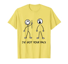 Load image into Gallery viewer, Funny shirts V-neck Tank top Hoodie sweatshirt usa uk au ca gifts for I've Got Your Back Stick Figure Printed Unisex T-Shirt 1684212