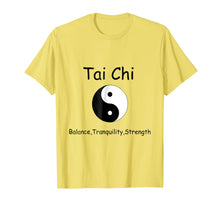 Load image into Gallery viewer, Funny shirts V-neck Tank top Hoodie sweatshirt usa uk au ca gifts for Tai Chi Tshirt, Balance Tranquility Strength Yin Yang Shirt 1235349