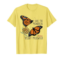 Load image into Gallery viewer, Funny shirts V-neck Tank top Hoodie sweatshirt usa uk au ca gifts for Save The Monarchs Plant Some Milkweed Butterfly Gift T-Shirt 777222