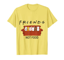 Load image into Gallery viewer, Vegan Shirt Friends Not Food Shirt Vegetarian Tee Mens Women