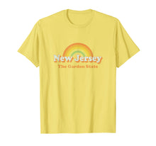Load image into Gallery viewer, Funny shirts V-neck Tank top Hoodie sweatshirt usa uk au ca gifts for Retro New Jersey T Shirt Vintage 70s NJ Rainbow Tee Design 2755686