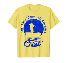 Load image into Gallery viewer, Funny shirts V-neck Tank top Hoodie sweatshirt usa uk au ca gifts for Can't Work Today My Arm is in A Cast Shirt | Fishing Gifts 3652090