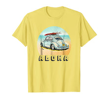 Load image into Gallery viewer, Funny shirts V-neck Tank top Hoodie sweatshirt usa uk au ca gifts for Aloha Retro Surf tshirt - Vintage Car with Surfboard 1376694