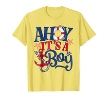 Load image into Gallery viewer, Funny shirts V-neck Tank top Hoodie sweatshirt usa uk au ca gifts for Ahoy It's A Boy - Gender Reveal or Baby Announcement Shirt 843165