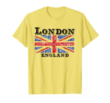 Load image into Gallery viewer, London England Union Jack Landmarks T-Shirt For Men & Women