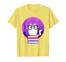 Load image into Gallery viewer, Funny shirts V-neck Tank top Hoodie sweatshirt usa uk au ca gifts for Nerdy Cat Funny Book Nerd Librarians T-shirt 941505