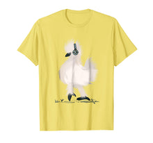 Load image into Gallery viewer, Funny shirts V-neck Tank top Hoodie sweatshirt usa uk au ca gifts for Silkie Chicken Wearing Headphone Tee Shirt Gifts 1478876