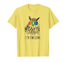 Load image into Gallery viewer, Funny shirts V-neck Tank top Hoodie sweatshirt usa uk au ca gifts for I'm Owlsome Cute Owl T-Shirt Women, Girls, Owl Lover Gifts 931947