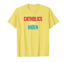 Load image into Gallery viewer, Catholics For Biden 2020 Election T-Shirt-5948350