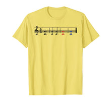 Load image into Gallery viewer, One Fifth Two Fifth Red Fifth Blue Fifth Music Teacher T-Shirt-1201202
