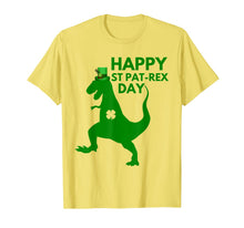 Load image into Gallery viewer, Happy St PatRex Day Shirt for Boys Dinosaur St Patricks Day T-Shirt856966