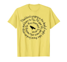 Load image into Gallery viewer, Blackbird Singing in The Dead of Night T Shirt-127829