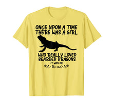 Load image into Gallery viewer, There Was A Girl Who Really Loved Bearded Dragons T-Shirt-4067431