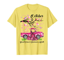 Load image into Gallery viewer, Pumpkin Pink Truck Breast Cancer Awareness Month October T-Shirt