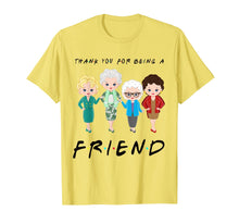 Load image into Gallery viewer, Womens Thank You ForBeing A Golden Friend Girls Christmas T-Shirt135930