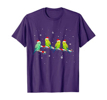 Load image into Gallery viewer, Funny shirts V-neck Tank top Hoodie sweatshirt usa uk au ca gifts for Funny Budgies with Candy Cane Gifts Christmas Budgies Lover T-Shirt 1047083