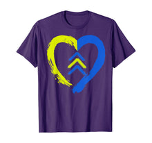 Load image into Gallery viewer, 3 Arrows Heart Love Down Syndrome Awareness TShirt308897