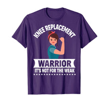 Load image into Gallery viewer, Knee Replacement Warrior Knee Surgery Recovery Get Well Gift TShirt253788