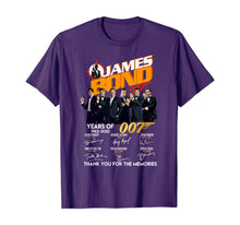 Load image into Gallery viewer, Thank You For The Memories-James-Bond-007-Gift T-Shirt