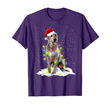Load image into Gallery viewer, Scottish Deerhound Xmas T-Shirt