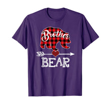 Load image into Gallery viewer, Funny shirts V-neck Tank top Hoodie sweatshirt usa uk au ca gifts for Brother Bear Christmas Pajama Red Plaid Buffalo Family Gift T-Shirt 503566