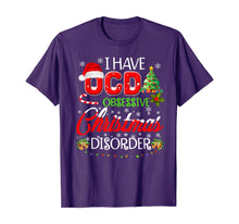 Load image into Gallery viewer, OCD Obsessive Christmas Disorder Funny Holiday T-Shirt
