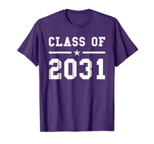 Load image into Gallery viewer, Class Of 2031 Grow With Me Shirt