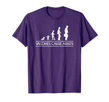 Load image into Gallery viewer, Vaccines Cause Adults for the children across the world T-Shirt 452588