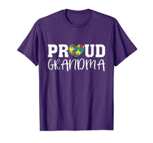 Load image into Gallery viewer, Funny shirts V-neck Tank top Hoodie sweatshirt usa uk au ca gifts for Autism Grandma Puzzle Heart | Autism Awareness T-shirt 538842