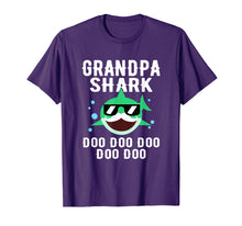 Load image into Gallery viewer, Funny shirts V-neck Tank top Hoodie sweatshirt usa uk au ca gifts for Grandpa Shark Doo Doo Doo Family Shirt Cute Funny Gifts 1152303