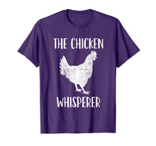 Load image into Gallery viewer, Chicken Whisperer Tshirt Gift For Chicken Farmer